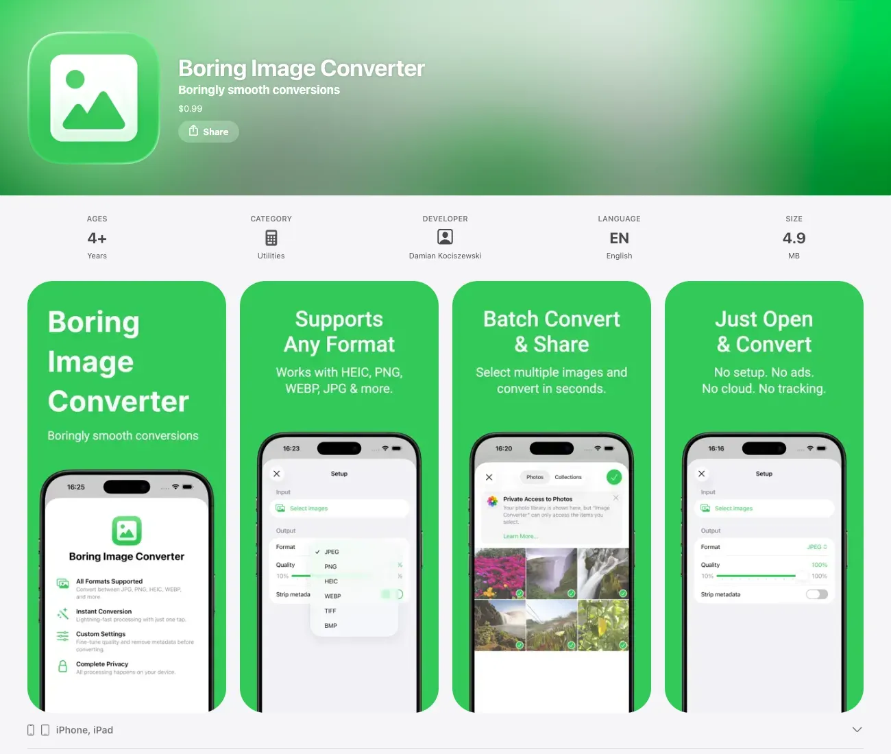 project - Boring Image Converter